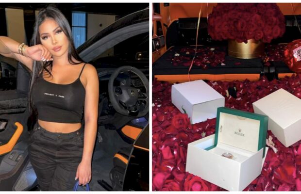 Maeva Ghennam : vous ne devinerez jamais les incroyables cadeaux qu'elle a reçu pour la Saint-Valentin ! Maeva Ghennam : elle reçoit des cadeaux hors de prix de la part d'un autre homme pour la Saint-Valentin
