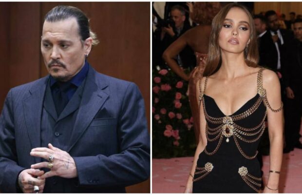 Johnny Depp : sa fille Lily-Rose soutient son père durant le procès et le prouve Johnny Depp : sa fille Lily-Rose soutient son père durant le procès et le prouve