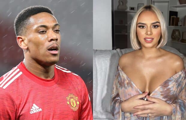 Anthony Martial : filmé avec Samantha Peyton après une bagarre, les internautes s’interrogent