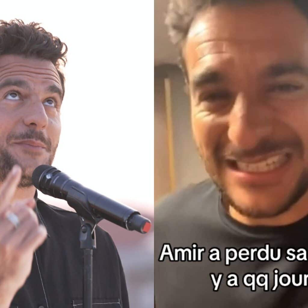 Amir en pleurs : grand gagnant de la Chanson de l’année 2023, il rend hommage à sa mère disparue