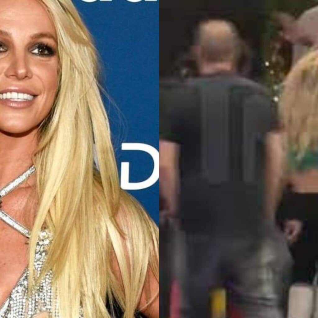 Britney Spears frappée au visage : les images de son agression par un garde du corps