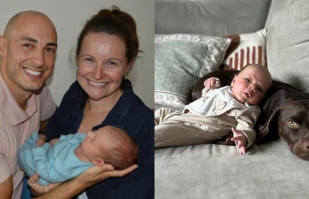 Angleterre : ces parents laissent leur chien décider du prénom de leur bébé