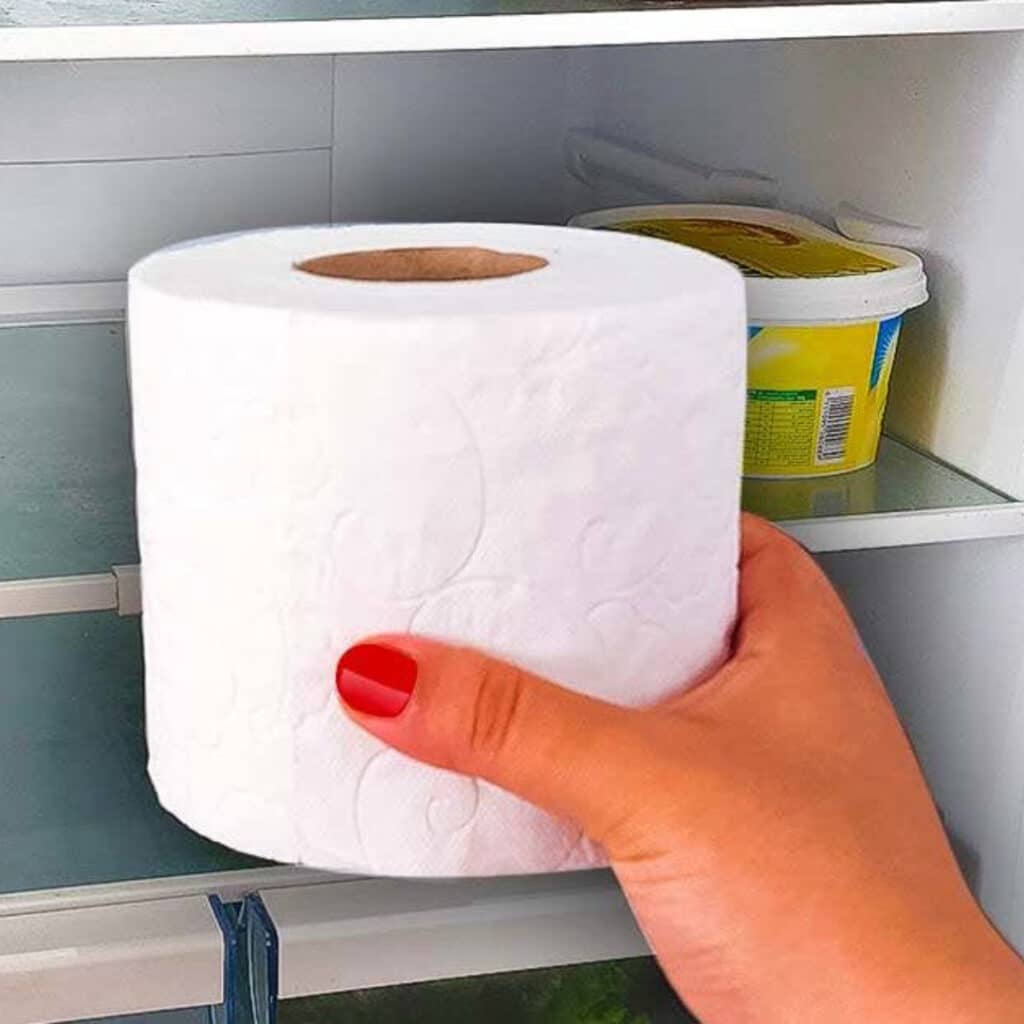 Astuce TikTok : mettre son papier toilette dans le frigo est la nouvelle tendance à suivre