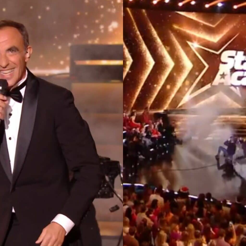 "Pourquoi la fumée dans la g...?" : Nikos Aliagas enfumé en direct, il manque de tomber