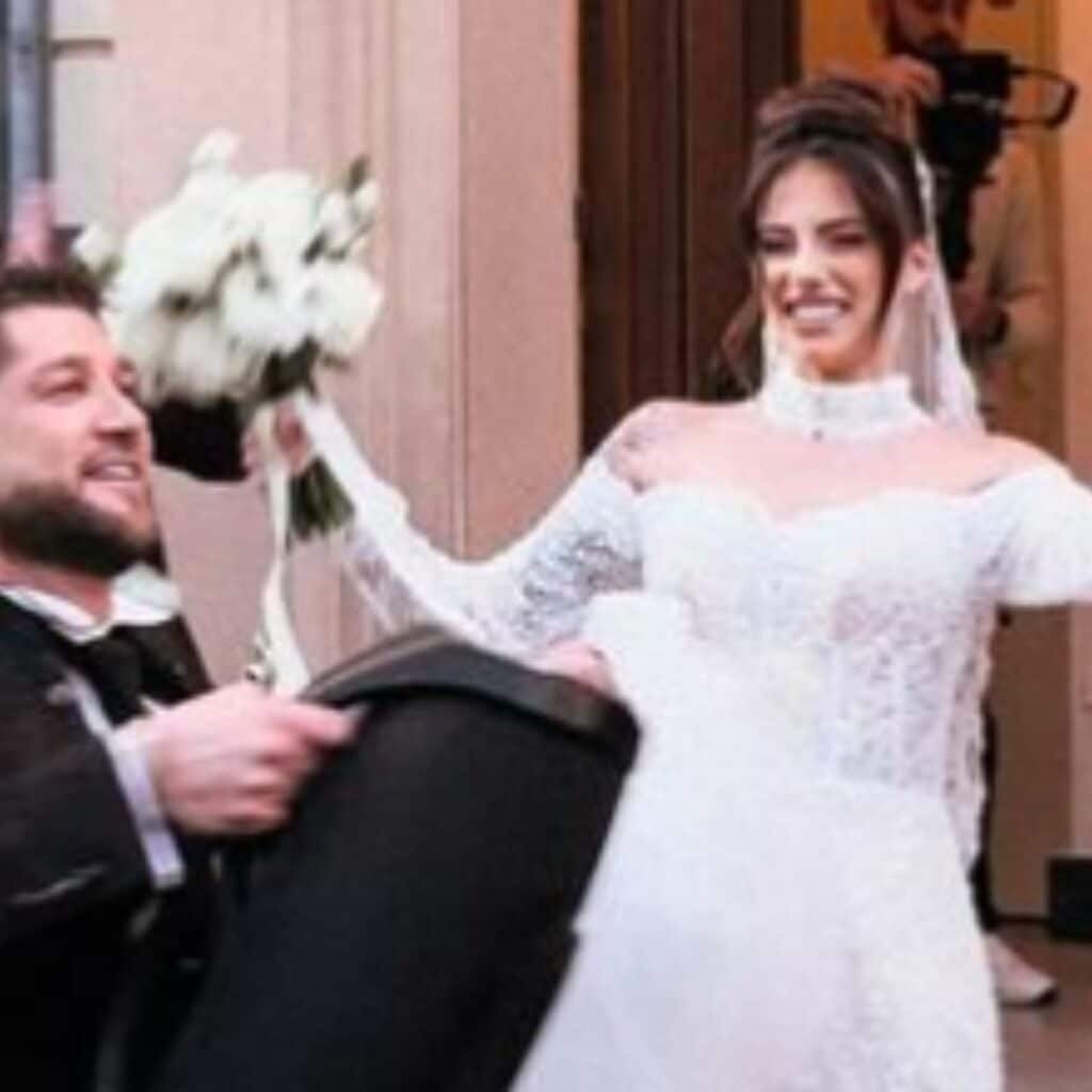 "Le plus beau jour après la naissance de Giorgia" : Giuseppa et Paga se livrent après leur mariage