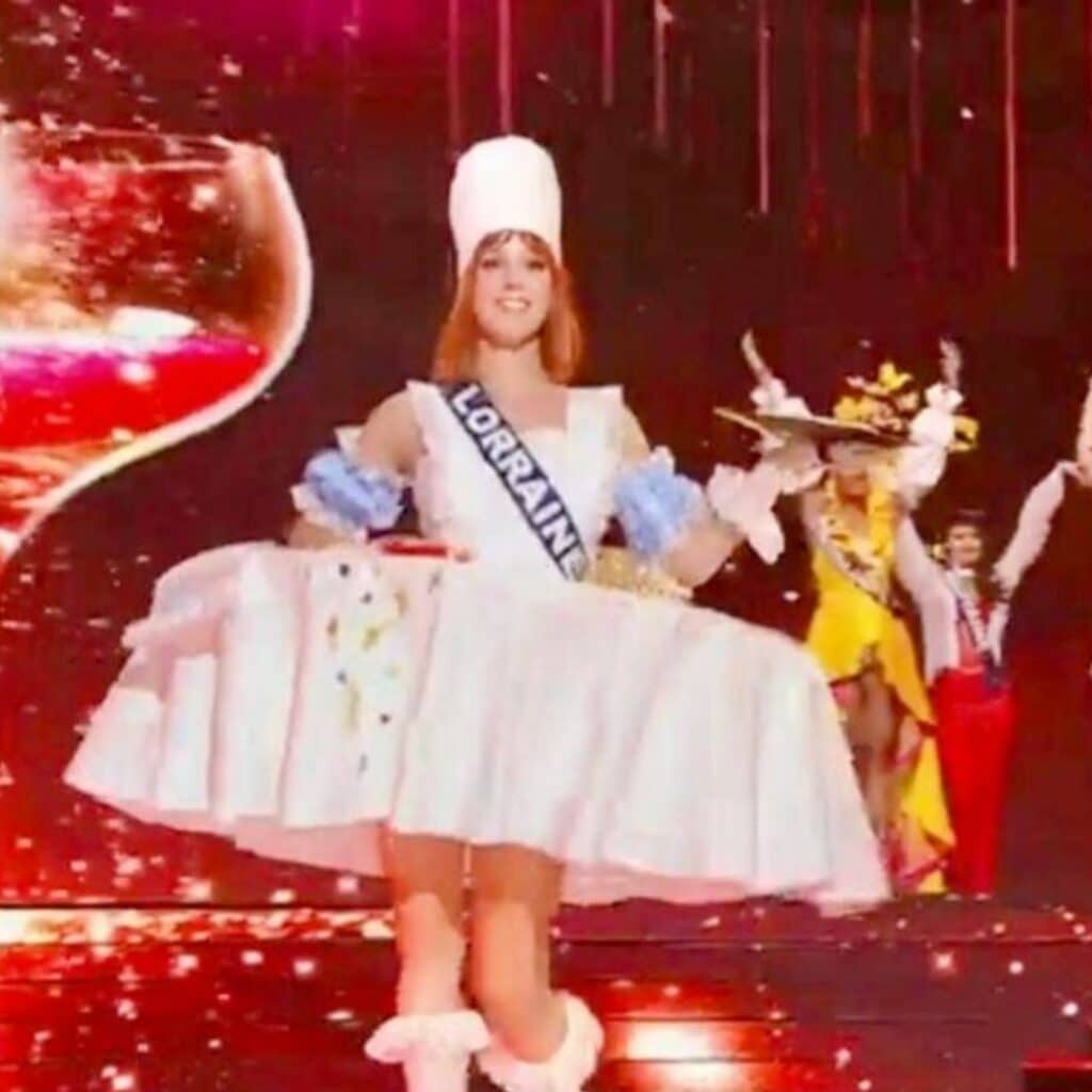 Miss France 2024 : le créateur de la robe-table de Miss Lorraine obligé de se justifier