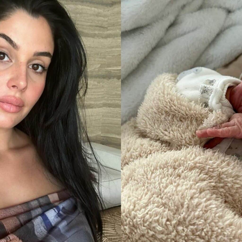 Coralie Porrovecchio : elle explique pourquoi elle a prénommé sa fille Sleylee