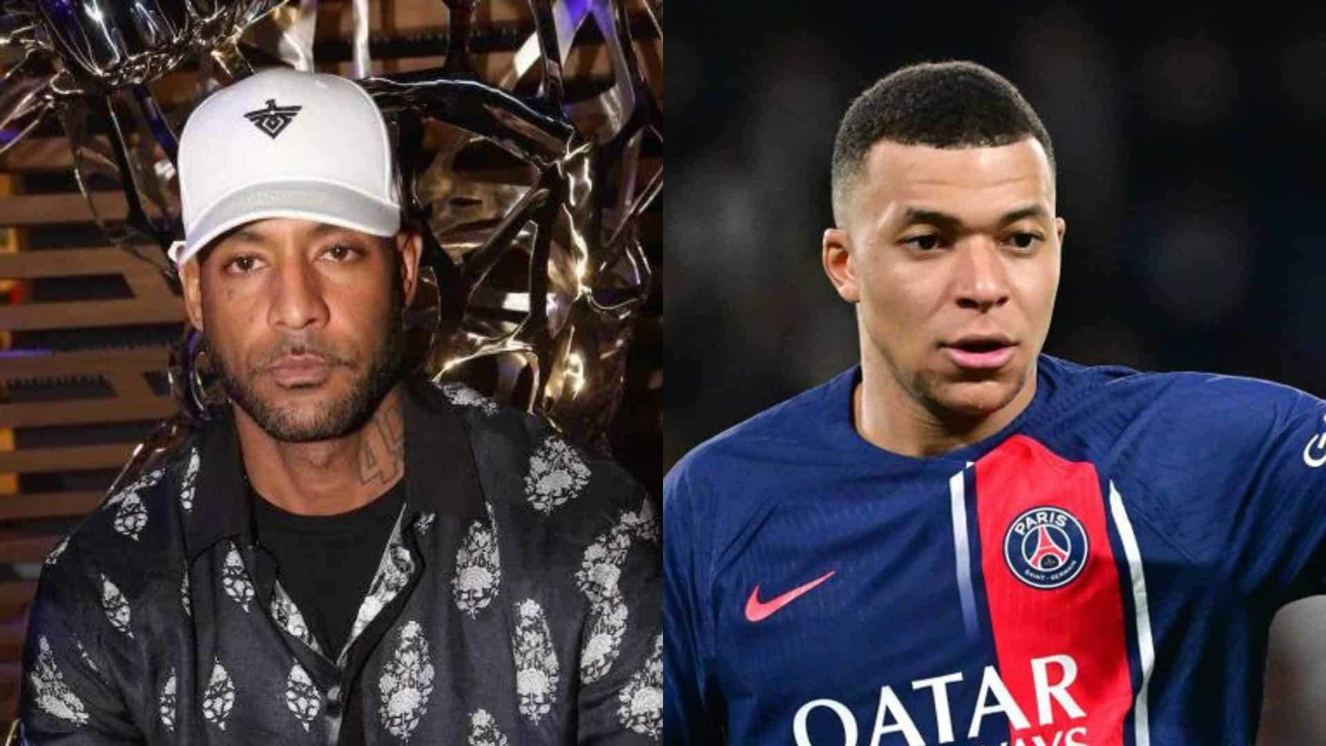 "Surcôté de fou" : Booba s'en prend à Kylian M'bappé