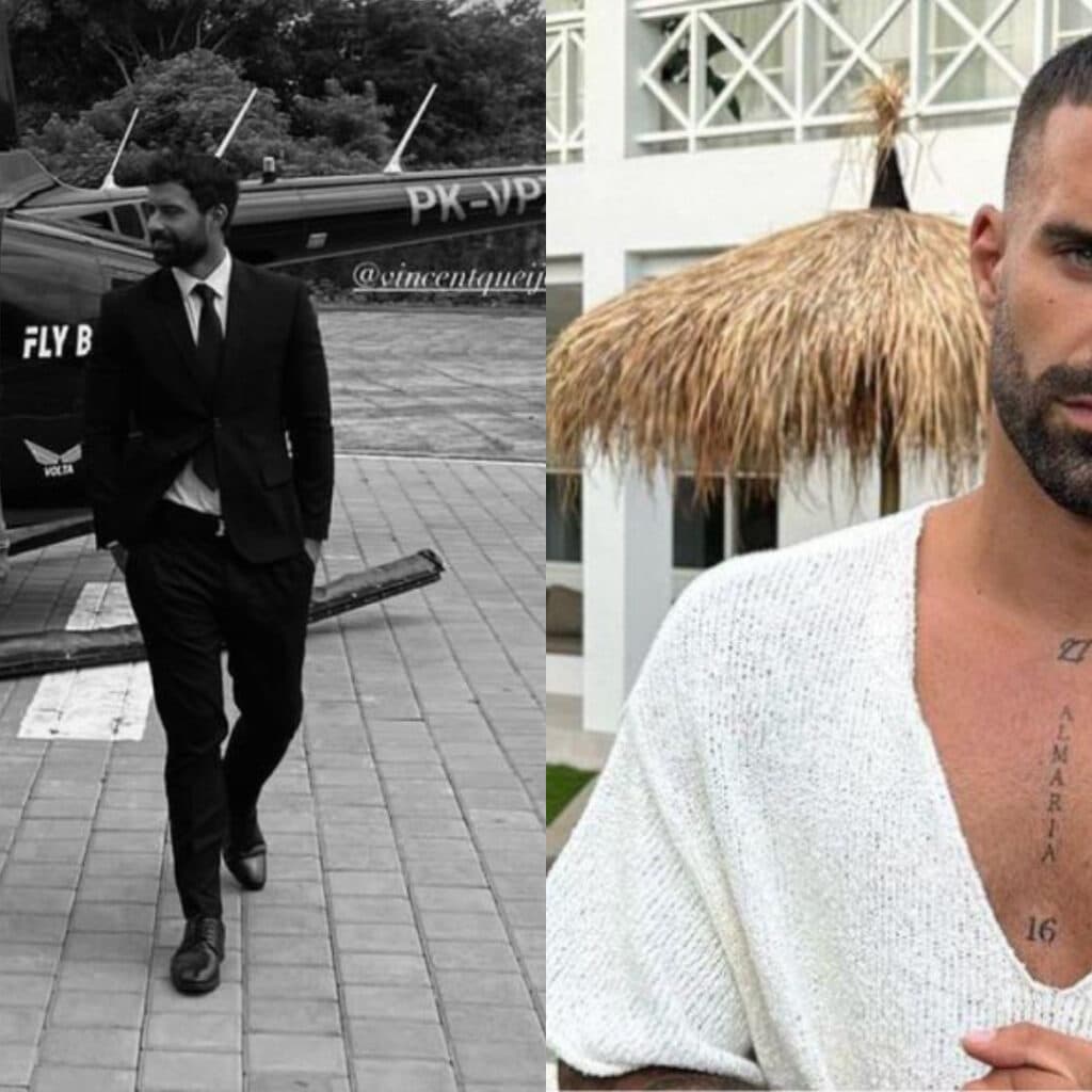 Vincent Queijo : en couple avec une célèbre mannequin ? Il prend la parole