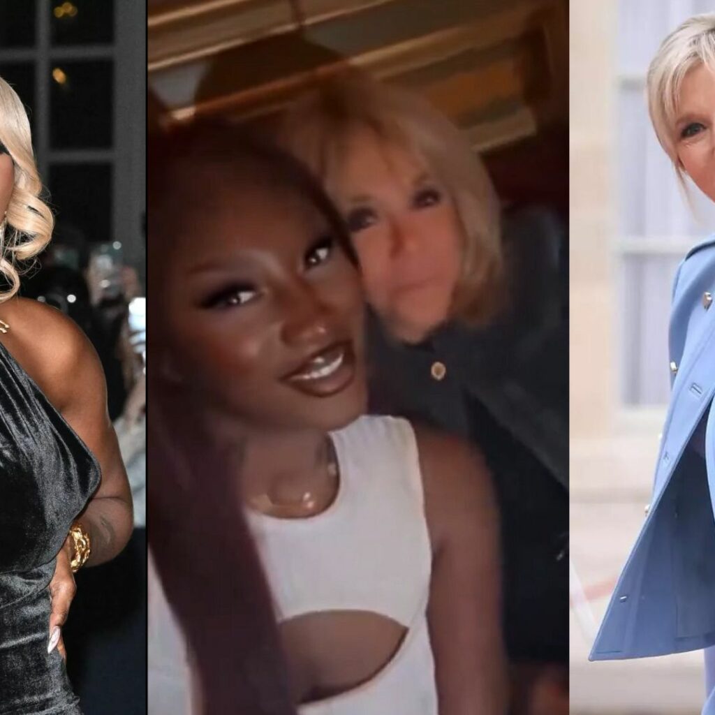 Aya Nakamura : filmée aux côtés de Brigitte Macron avec un filtre Snapchat