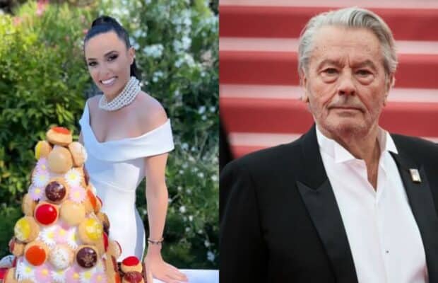 Capucine Anav : Alain Delon à son mariage, elle partage une drôle d’anecdote