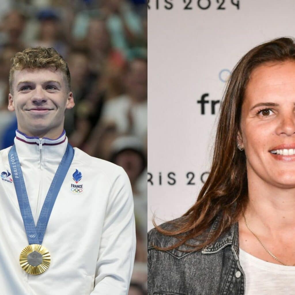 Léon Marchand : il remporte sa 1ère médaille olympique à 22 ans, Laure Manaudou donne son avis