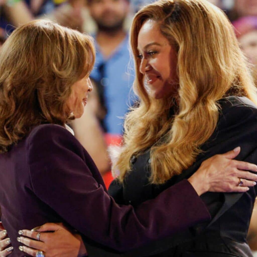 Beyoncé : son discours au meeting de Kamala Harris divise la Toile 