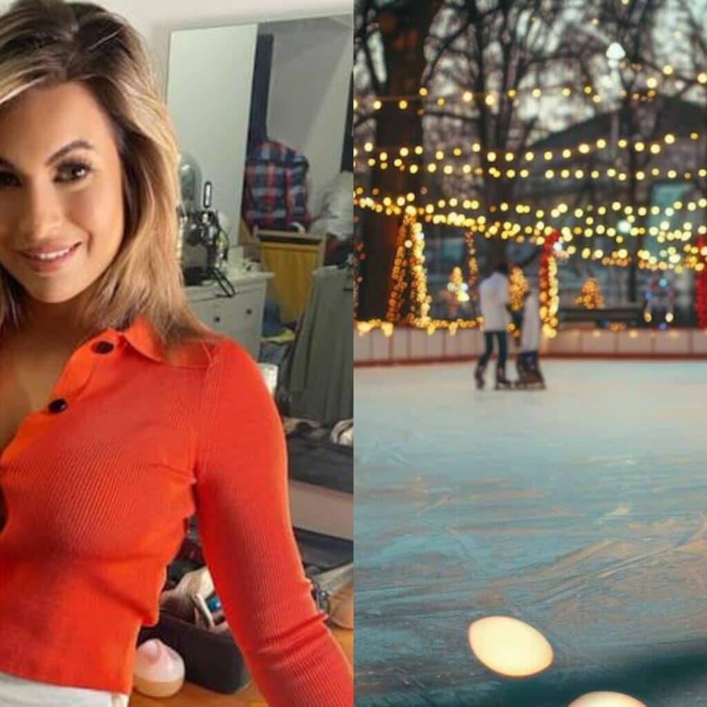 Carla Moreau : elle installe une patinoire dans son salon, les internautes n'en reviennent pas