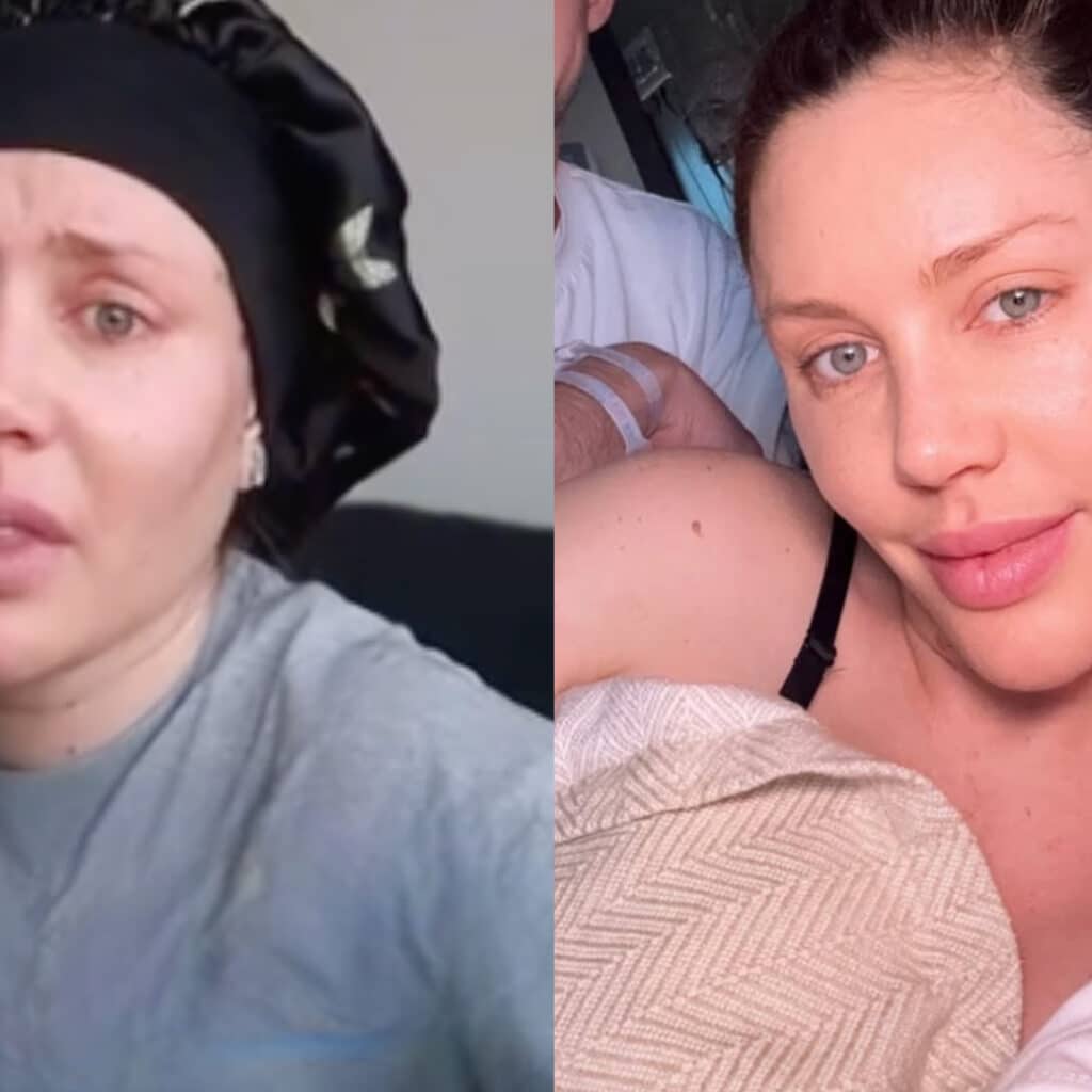 Haneia maman : au plus mal, elle craque après la naissance de ses jumeaux