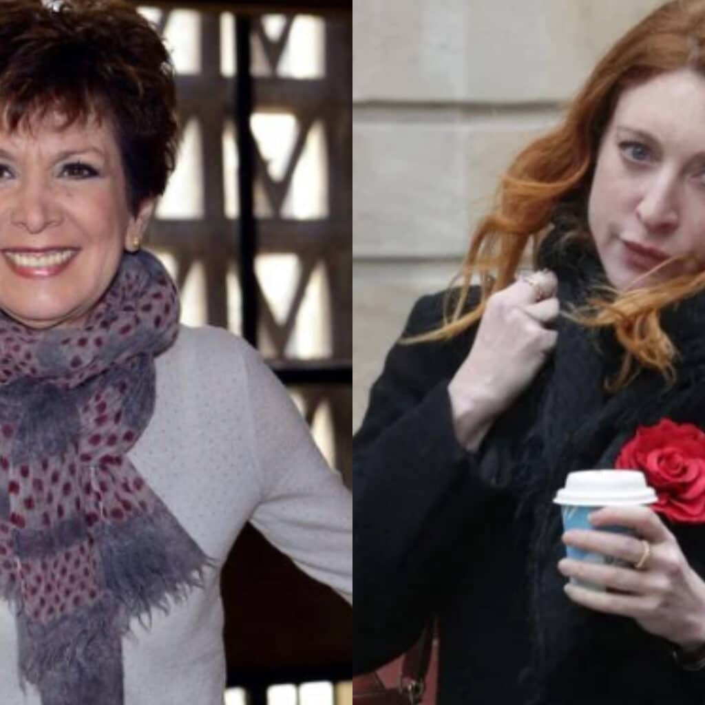 Obsèques de Catherine Laborde : Sarah Stern (Les Tuche), la fille de son mari, très émue durant la cérémonie