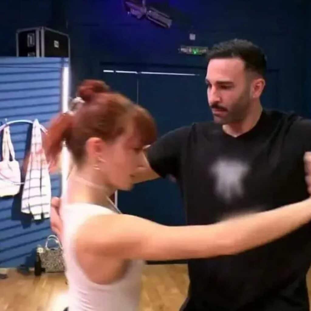 Louana présente aux répétitions d'Adil Rami : elle ne quitte plus le plateau de DALS