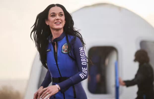 Katy Perry dans l'espace : les images de son aller-retour à plus de 150 000 dollars