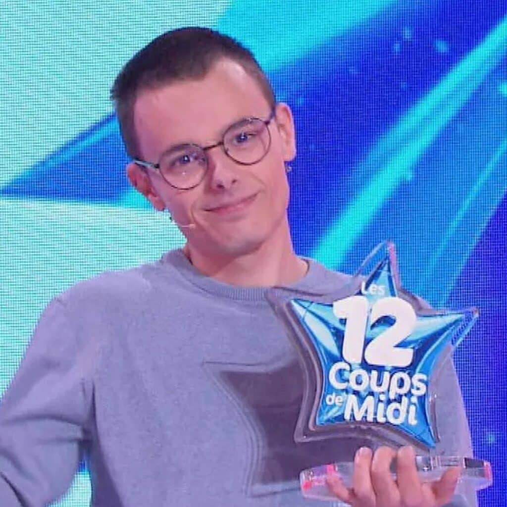 Emilien (Les 12 coups de midi) : champion du monde, il bat un record historique