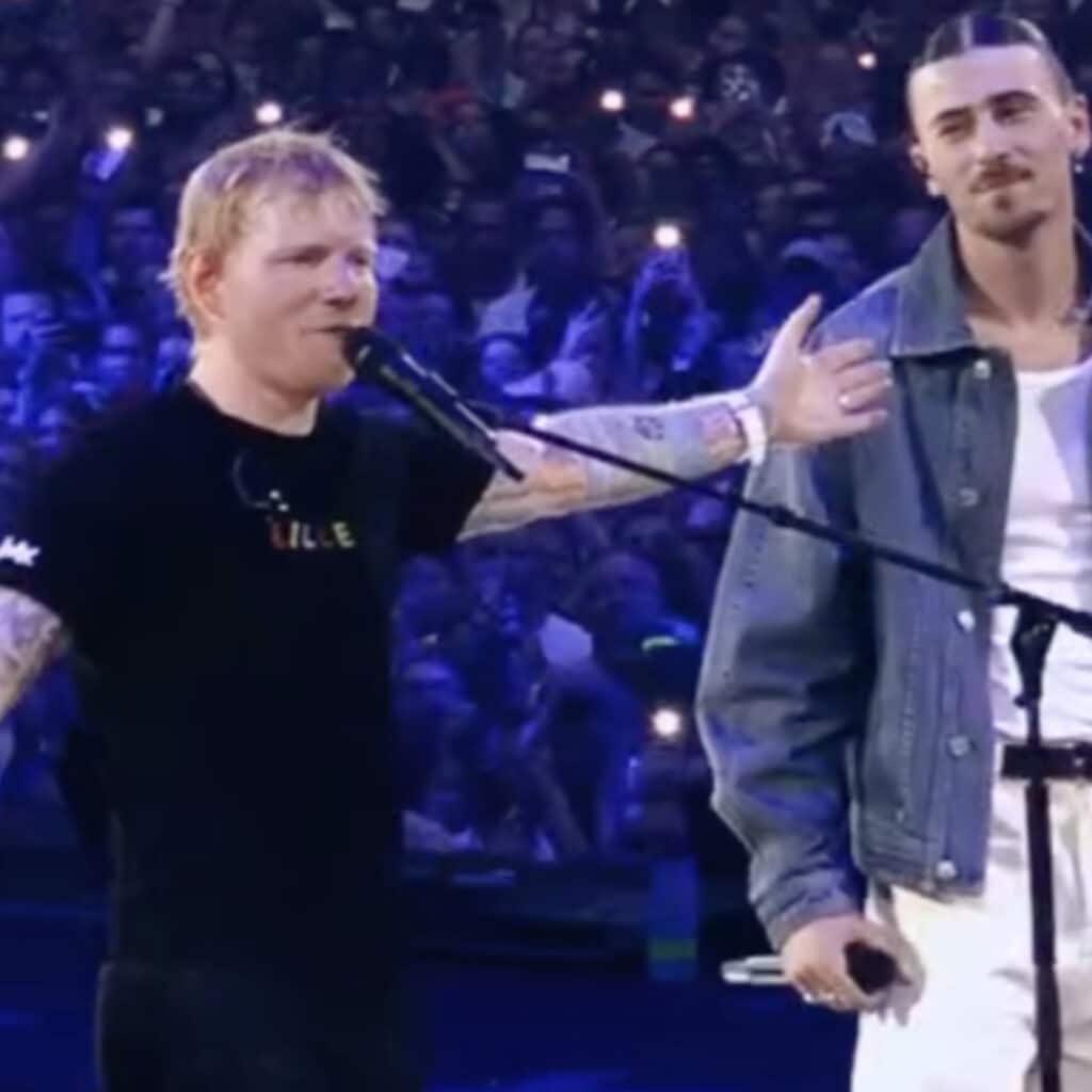 Ed Sheeran : sur scène avec Pierre Garnier à Lille, son message qui ne laisse pas indifférent