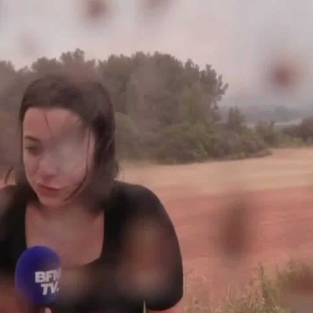 Incendies en Hérault : une journaliste de BFMTV virée en direct par un pompier
