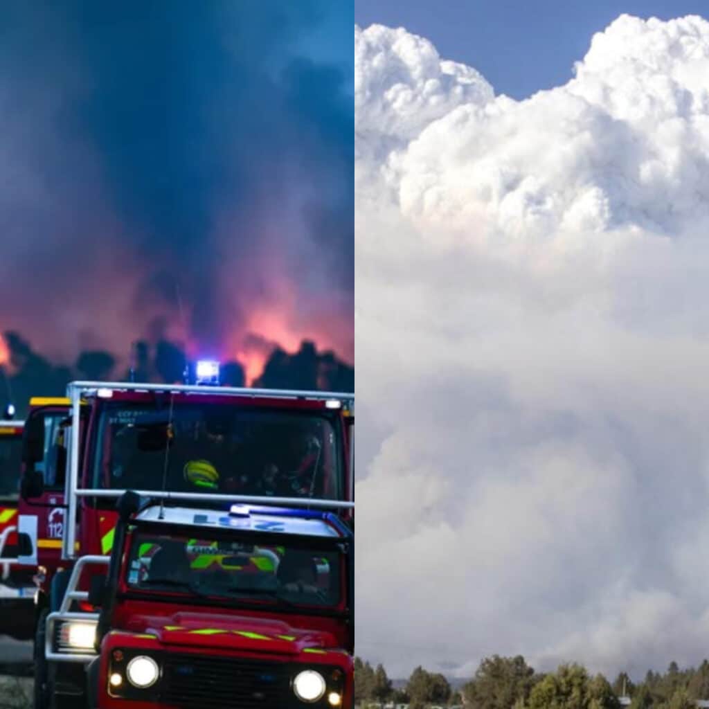 Incendie dans l'Aude : "feux hors de contrôle", les prochaines heures seront cruciales pour les pompiers