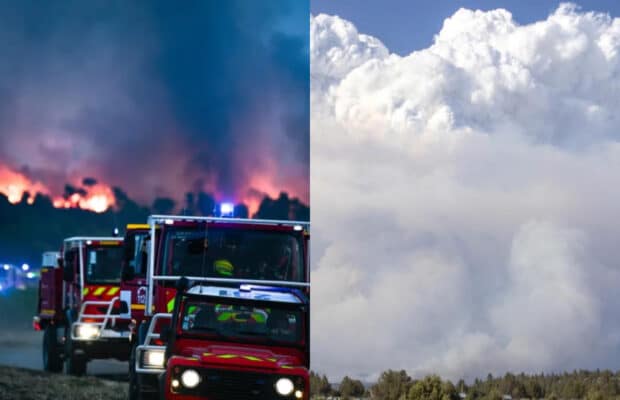 Incendie dans l'Aude : "feux hors de contrôle", les prochaines heures seront cruciales pour les pompiers