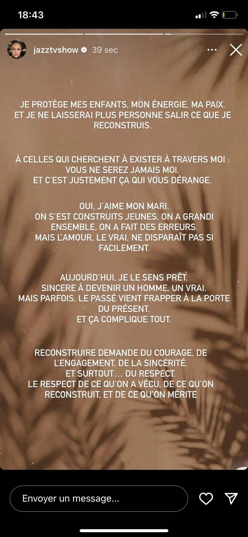 Jazz Correia : après l'infidélité de son mari Laurent, elle le menace publiquement
