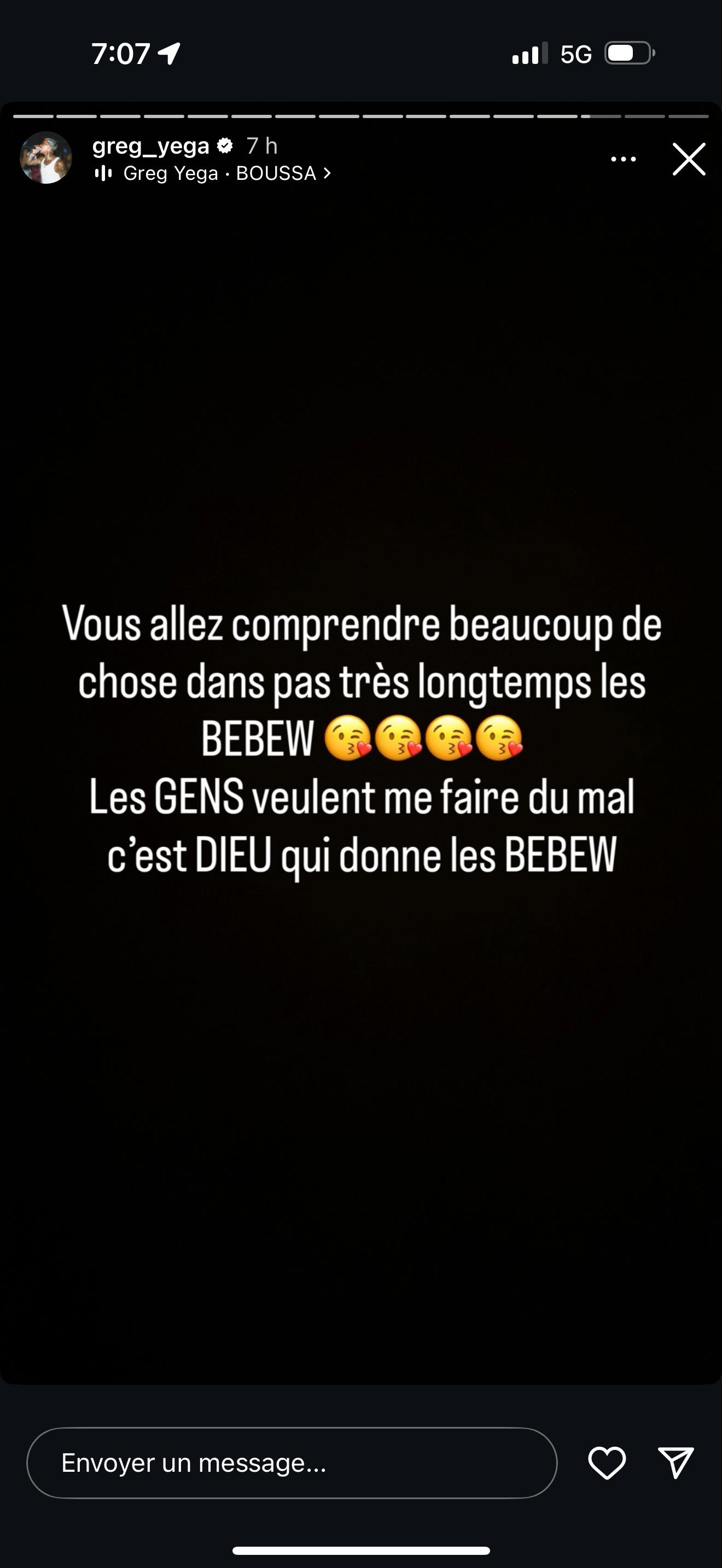 Greg Yega : après son meilleur ami Paga, le candidat se fait arrêter en soirée