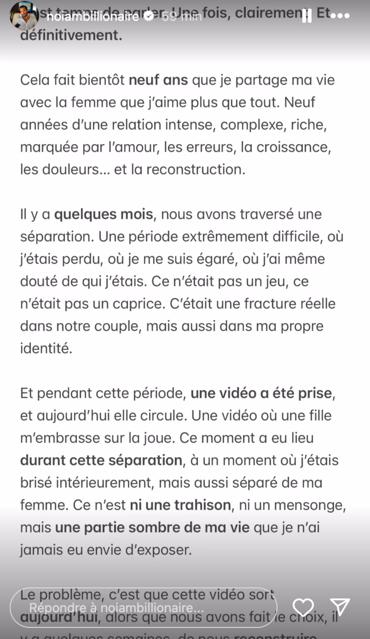 Laurent Correia : séparé de Jazz et en couple avec une star de Netflix ? Il avoue tout