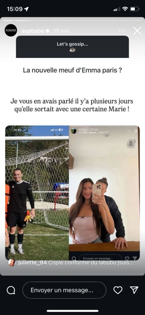Emma Paris : en couple avec le sosie de JustPyramid, son ex réagit
