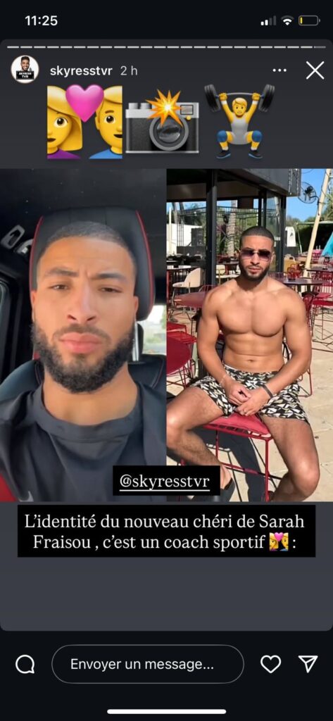 Sarah Fraisou : l'identité de son compagnon fuite 
