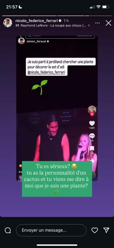 Simon Féraud vs Nicolo : l'ex-mari d'Adixia s'en prend gratuitement à son nouveau chéri