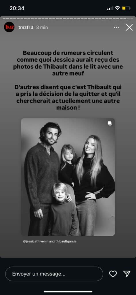 Jessica Thivenin et Thibault Garcia : le couple serait au bord du divorce