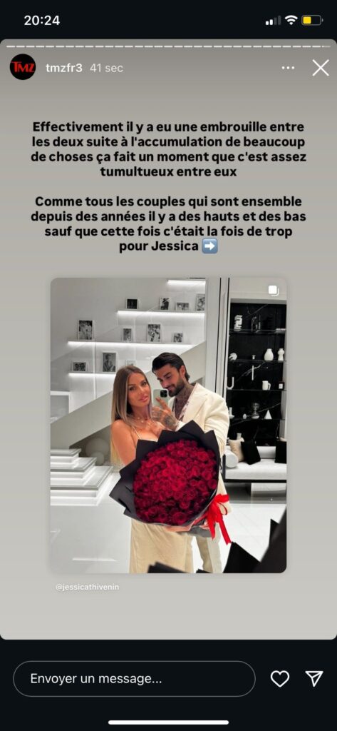 Jessica Thivenin et Thibault Garcia : le couple serait au bord du divorce
