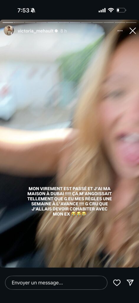 Victoria Mehault séparée du père de son fils : elle le tacle, il lui répond 