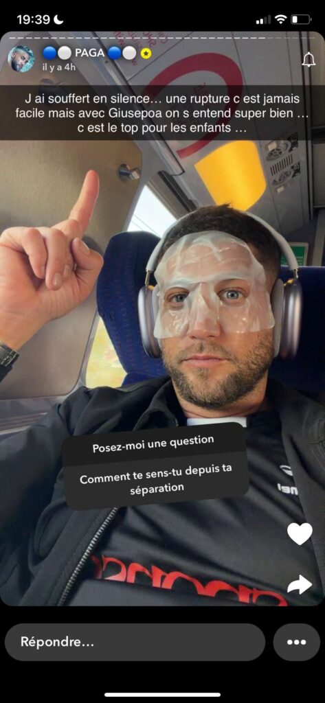 Paga : séparé de Giuseppa, il s'exprime pour la première fois sur leur rupture