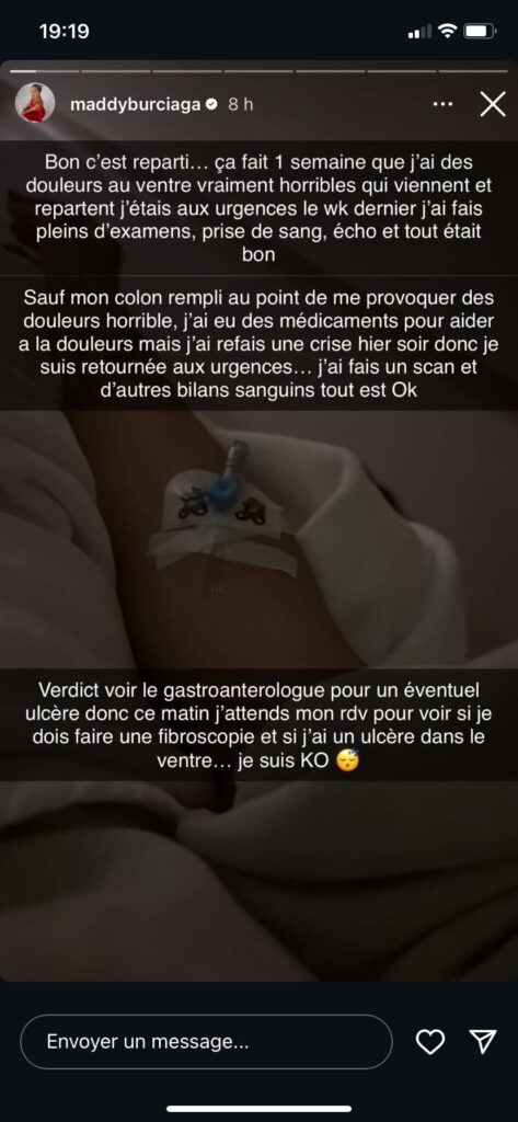 Maddy Burciaga : touchée par de graves problèmes de santé, elle se confie