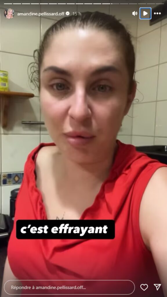 Amandine Pellissard : son mari hospitalisé d’urgence, ces symptômes qui auraient dû l’alerter