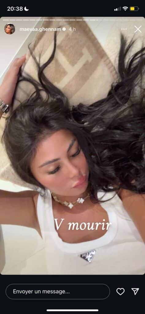 Maeva Ghennam : sur le point de "mourir", la candidate fait son testament face caméra