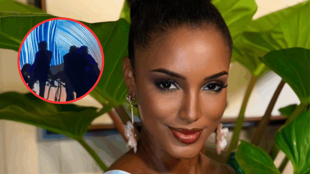 Miss Univers : Miss Jamaïque sortie de scène sur une civière après une chute