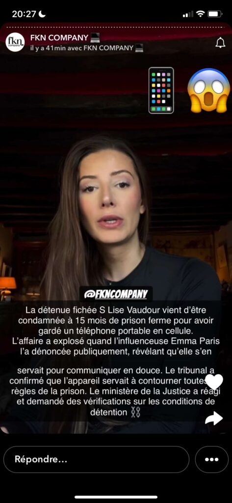 JustPyramid : sa fiancée Lise Vaudour condamnée à 15 mois de prison ferme après la dénonciation d'Emma Paris
