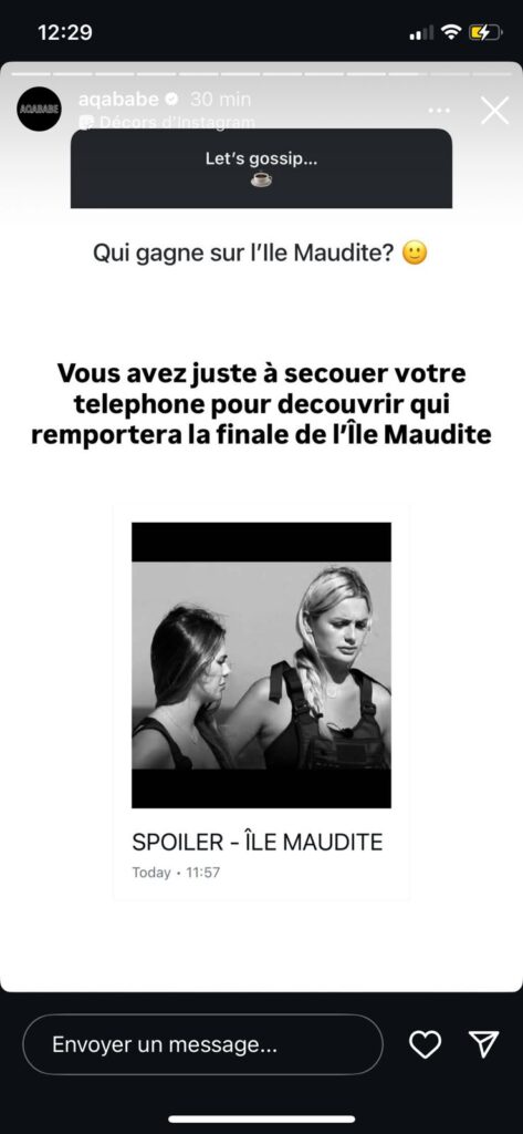 La Bataille, la malédiction de l'île : un blogueur annonce le nom du binôme gagnant