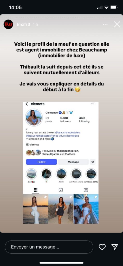 Thibault Garcia : de nouveau en couple ? L'identité de sa nouvelle compagne fuite