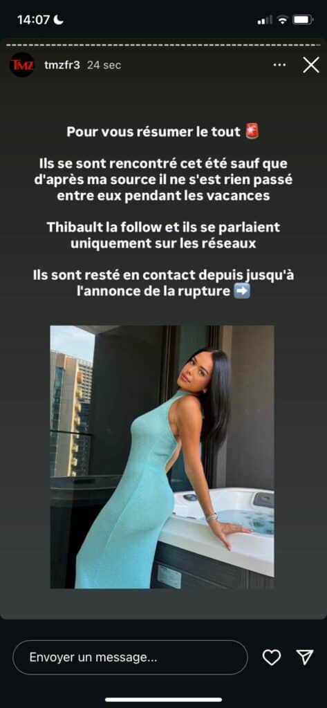 Thibault Garcia : de nouveau en couple ? L'identité de sa nouvelle compagne fuite