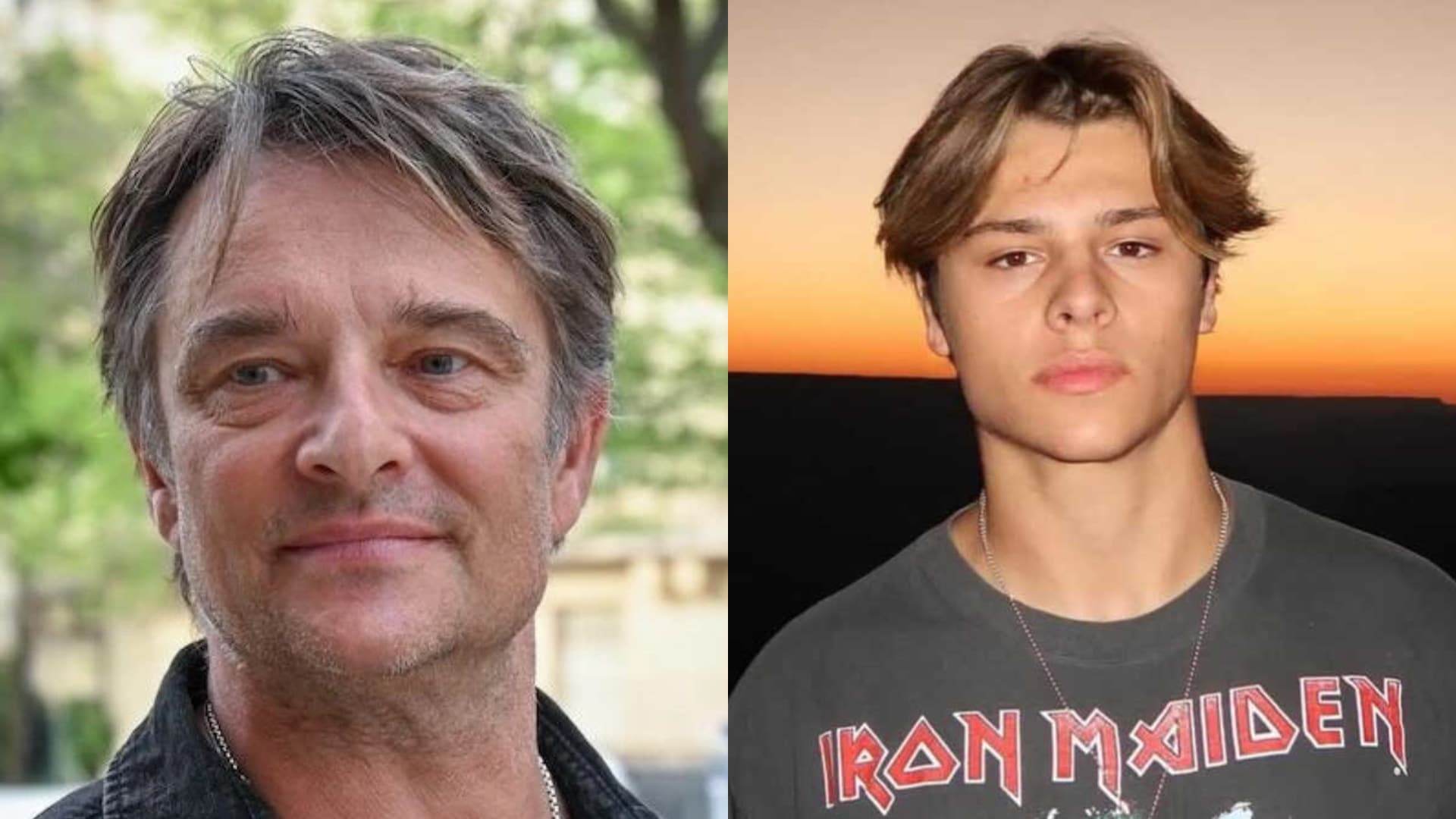 David Hallyday : Cameron Smet, son fils âgé de 21 ans, attire tous les regards