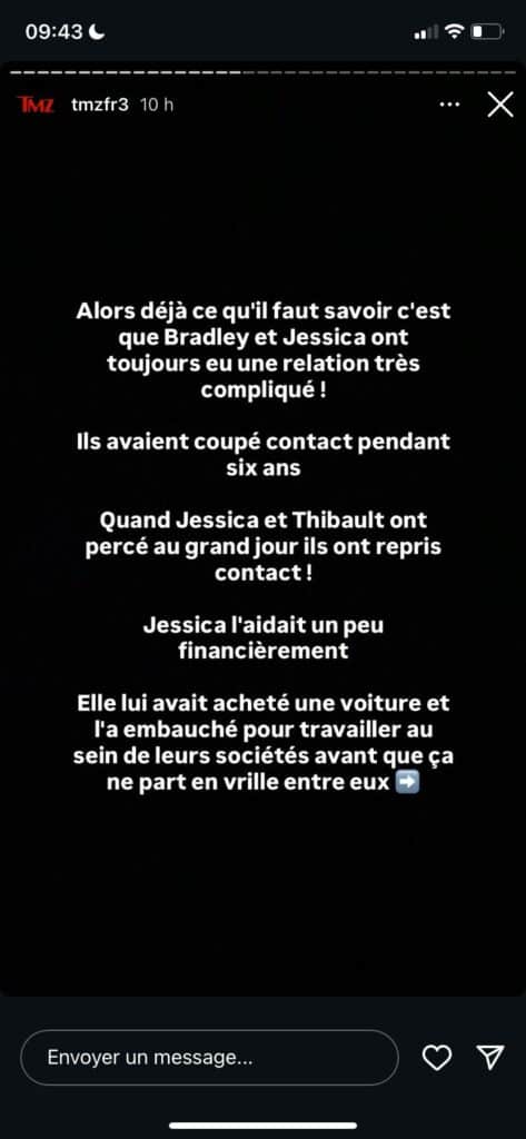 Jessica Thivenin taclée par son frère : Bradley sort du silence et s’explique