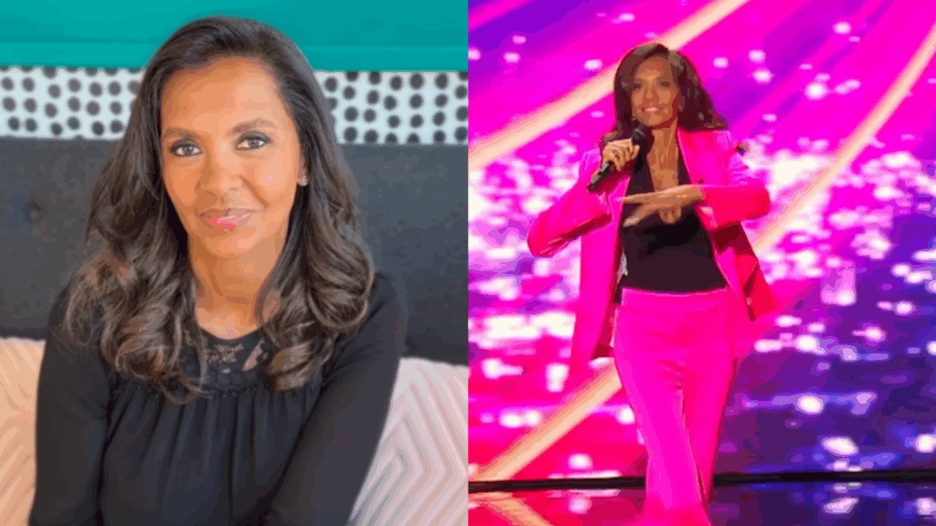 Karine Le Marchand : sa chute sur le tournage de La France a un incroyable talent fait le tour de la Toile