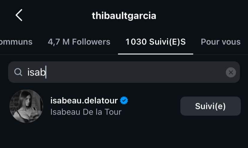 Isabeau De La Tour : elle déclare sa flamme à Thibault Garcia