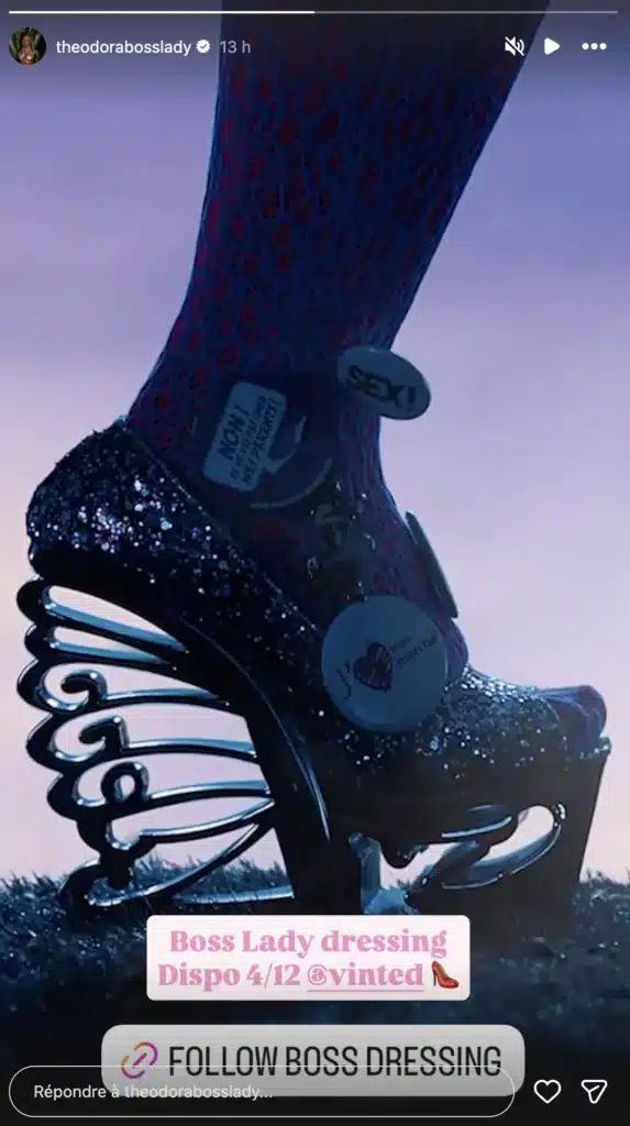 Théodora : la chanteuse met en vente sa garde robe sur Vinted 